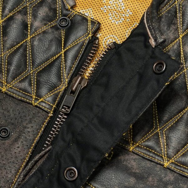 Rust Rider – Men’s Leather Vest - Image 9