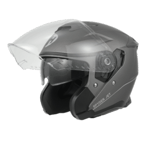 D.O.T. & ECE Daytona Spyder Jet- Gun Metal Grey Dull Metallic