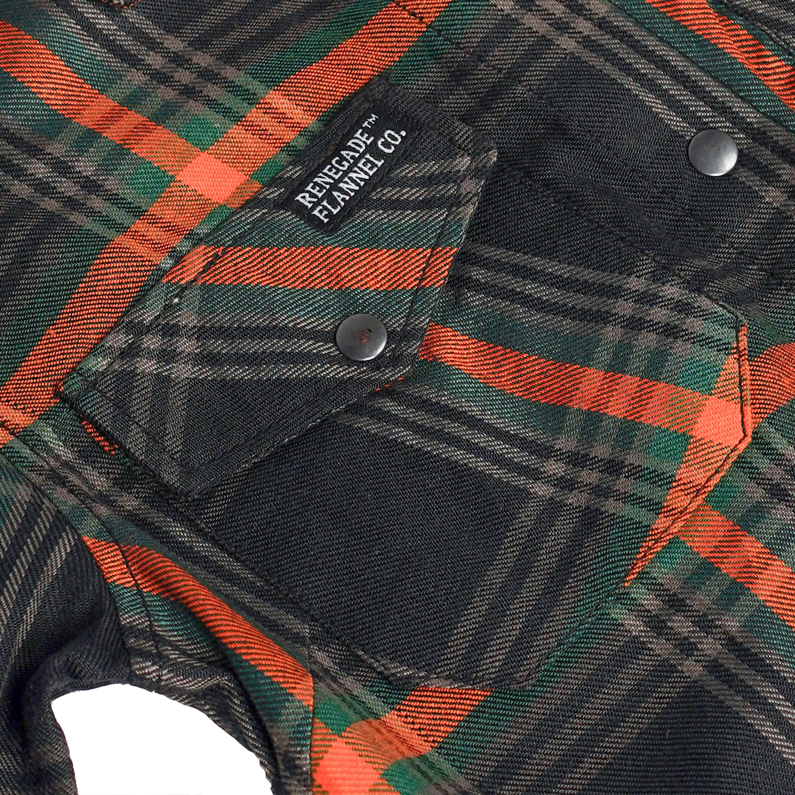 Sea Jewel Women’s Blue and Green Flannel Shirt - Image 5