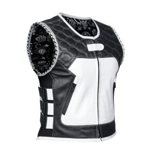 Shadow Pearl – Women’s Leather Vest