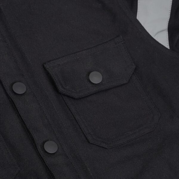 Shadow Stripe – Men’s Canvas Shirt - Image 7