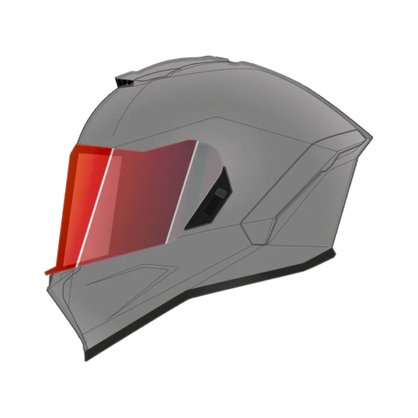 VIPER SHIELD OUTER (PINLOCK 120 READY)- PHOTOCHROMIC RED - Image 2