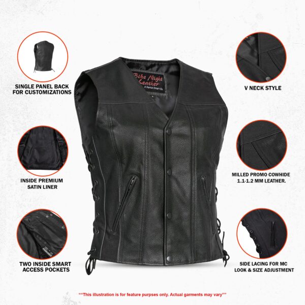 RC203 Her Miles Single Panel Concealment Vest - Image 2