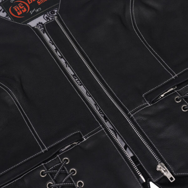 Night Edge Black Ladies Vest - Image 7