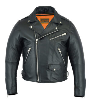 RC737 Men's Modern Full Cut Beltless Biker Jacket