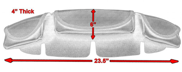 RC5809 Three-Pocket Windshield Bag - Image 2