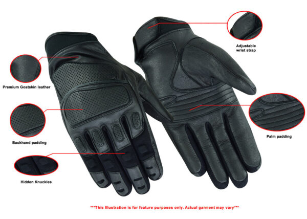 RC56 Heavy Duty Leather Sporty Glove (BluWater) - Image 2