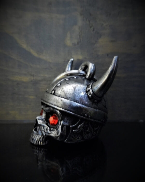 BB-78 Viking Helmet Skull Diamond Bell - Image 2