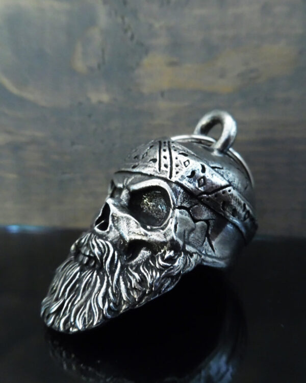 BB-96 Old School Biker Skull Bell - Image 2