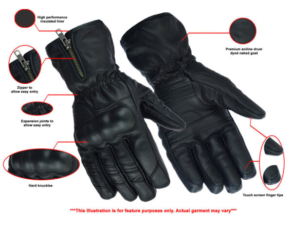 RC2493 Black Rain Performance Glove (BluWater) - Image 2