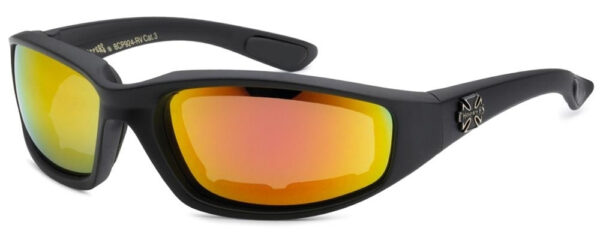 8CP924-RV Choppers Foam Padded Sunglasses - Assorted - Sold by the Do - Image 2