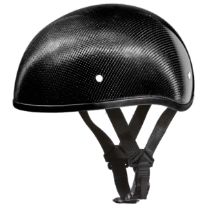 D2-GNS D.O.T. DAYTONA SKULL CAP W/O VISOR- GREY CARBON FIBER