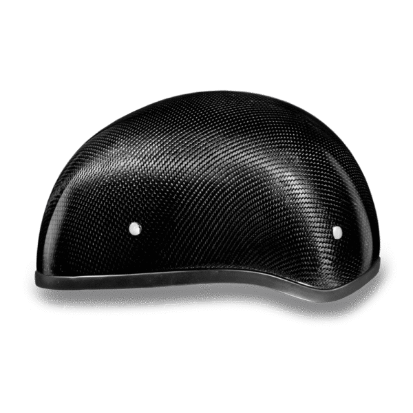 D2-GNS D.O.T. DAYTONA SKULL CAP W/O VISOR- GREY CARBON FIBER - Image 2