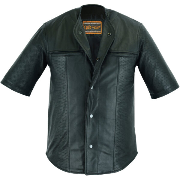 RC775 Leather Baseball Motorcycle Shirt - Image 2