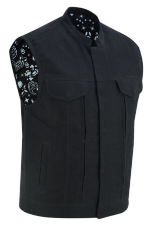 RC909 Men's Modern Utility Style Canvas Vest