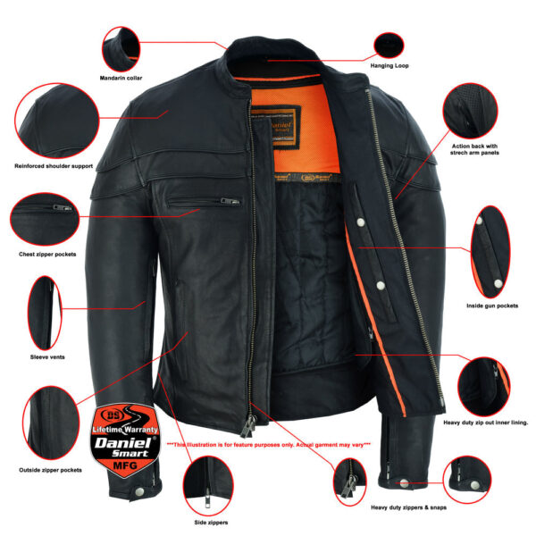 RC701 Men's Sporty Scooter Jacket - Image 2
