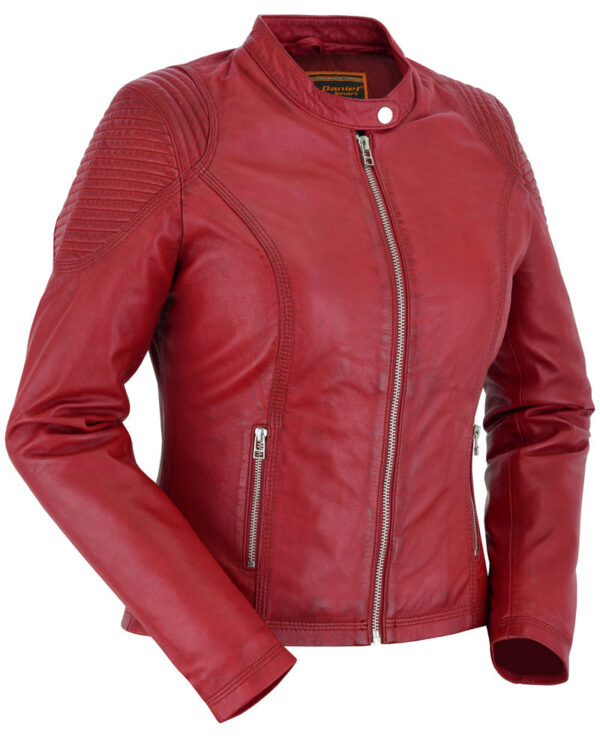 RC5501 Cabernet - Women's Fashion Leather Jacket