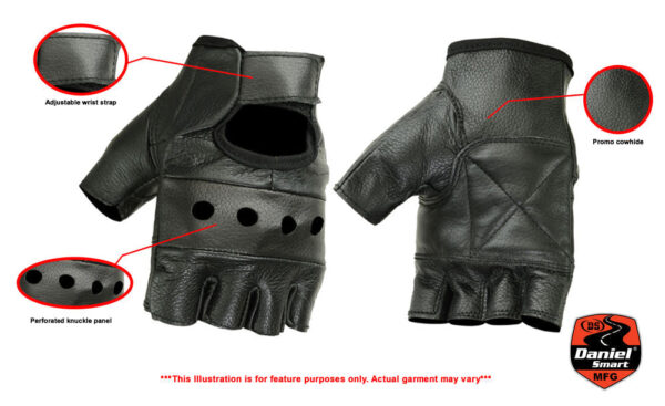 RC11 Economy Fingerless Glove (BluWater) - Image 2