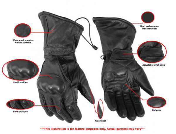 RC21 High Performance Insulated Touring Glove (BluWater) - Image 2