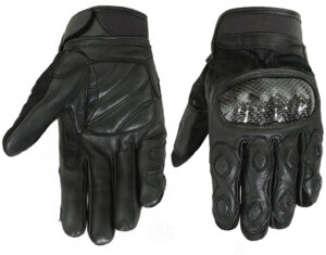 RC55BK Leather/ Textile Sporty Glove (BluWater)