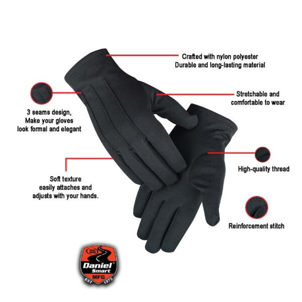 Daniel Smart's Black Formal Tuxedo and Police Gloves are the essence (BluWater) - Image 2