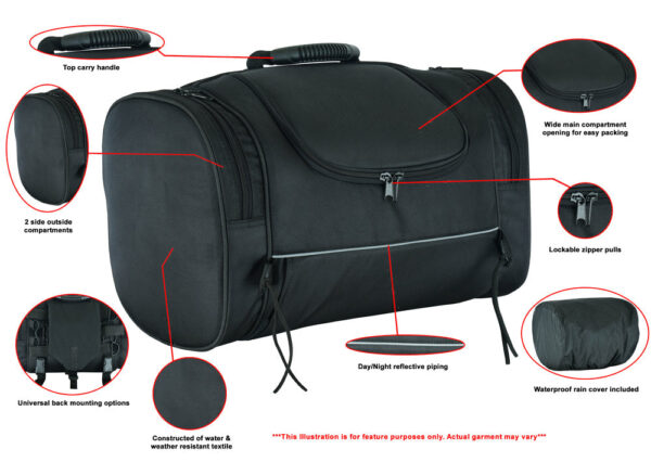 RC333 Sissy Bar Carry Bag - Image 2