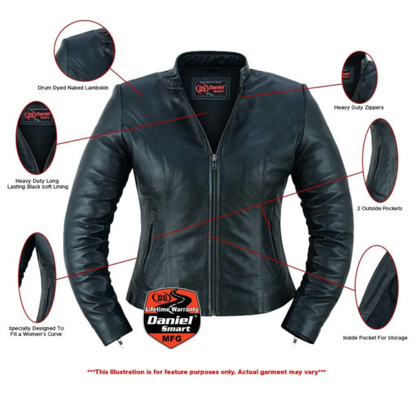 RC843 Women's Stylish Lightweight Jacket - Image 2