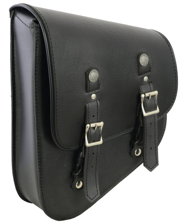 RC5010L Left Side Synthetic Leather Swing Arm Bag W/ Buffalo Snaps - Image 2