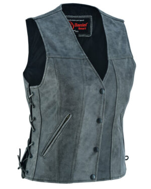 RC205V Women's Gray Single Back Panel Concealed Carry Vest