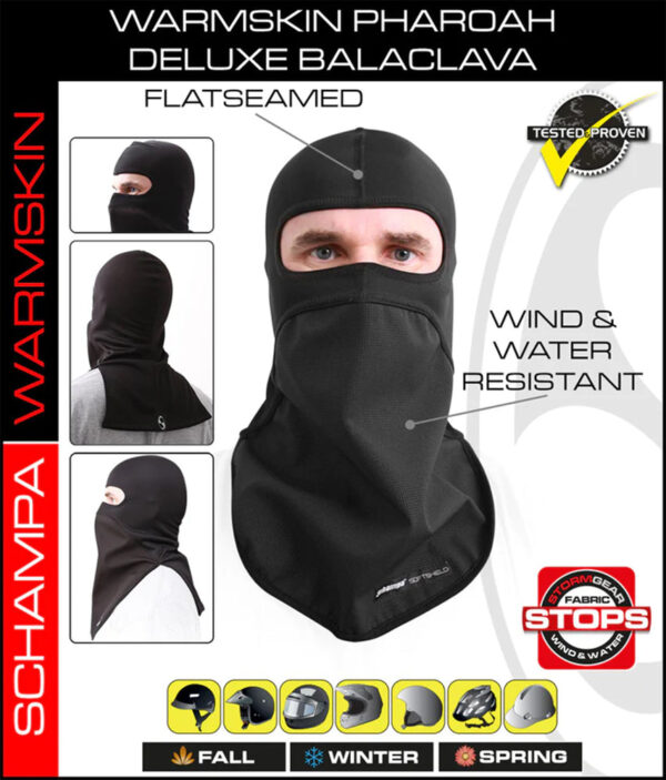 BLCLV012 Pharoah Deluxe Balaclava- StormGear Botton- WarmSkin Top - Image 2