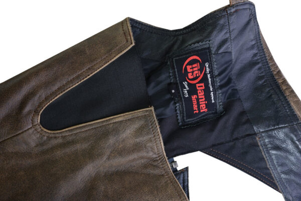 RC498 Women's Stylish Lightweight Hip Set Chaps- Two Tone - Image 13