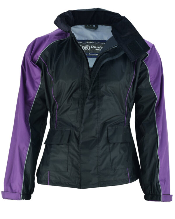 RC575PU Women's Rain Suit (Purple) - Image 5