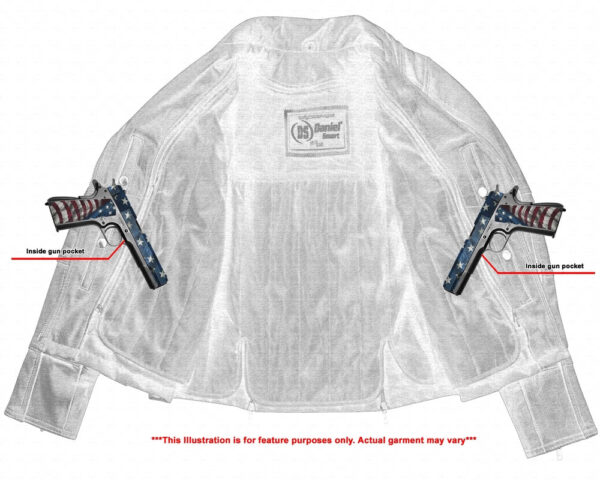 RC757 Men's Lightweight Drum Dyed Naked Lambskin Crossover Scooter Ja - Image 6