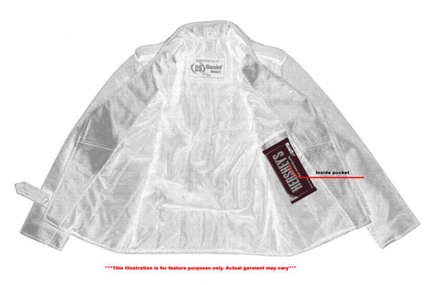 RC1720 Kid's Traditional Style M/C Jacket - Image 5
