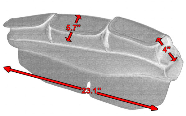 RC5801 Four- Pouch Windshield Bag - Image 5