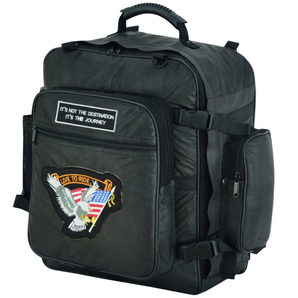 RC370 Three Piece Sissy Bar Back Pack - Image 3