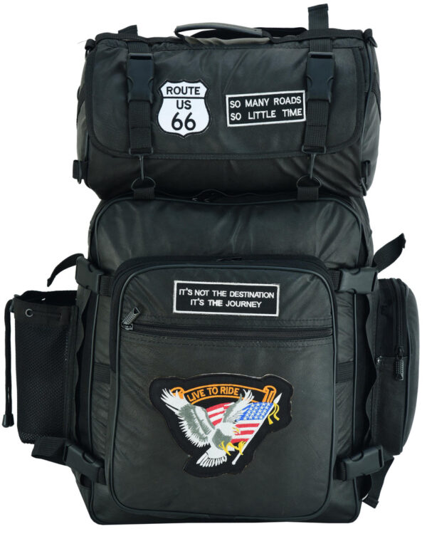 RC370 Three Piece Sissy Bar Back Pack - Image 12