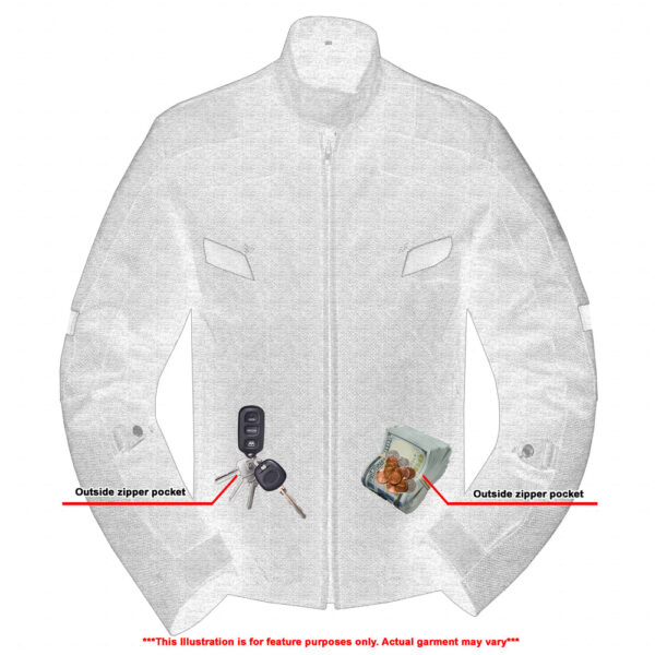 RC766 Men's Performance Mesh Jacket - Black - Image 7