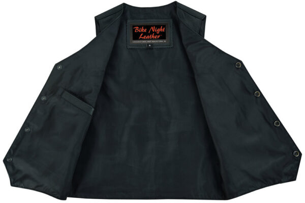 RC1725 Kids Traditional Style Plain Side Vest - Image 3