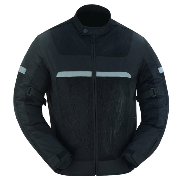 RC764 Men's Racer Mesh Jacket - Black - Image 3