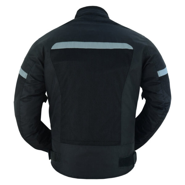RC764 Men's Racer Mesh Jacket - Black - Image 4