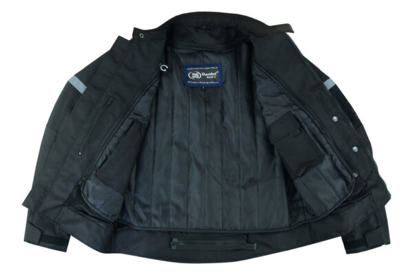 RC764 Men's Racer Mesh Jacket - Black - Image 5