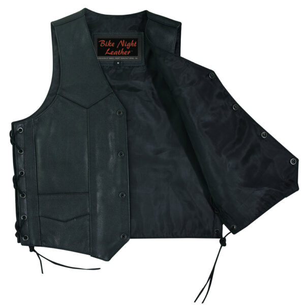 RC1726 Kids Traditional Style Side Lace Vest - Image 6
