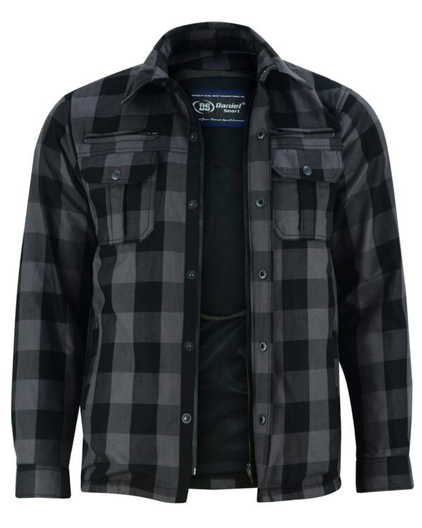 RC4670 Armored Flannel Shirt - Gray - Image 3