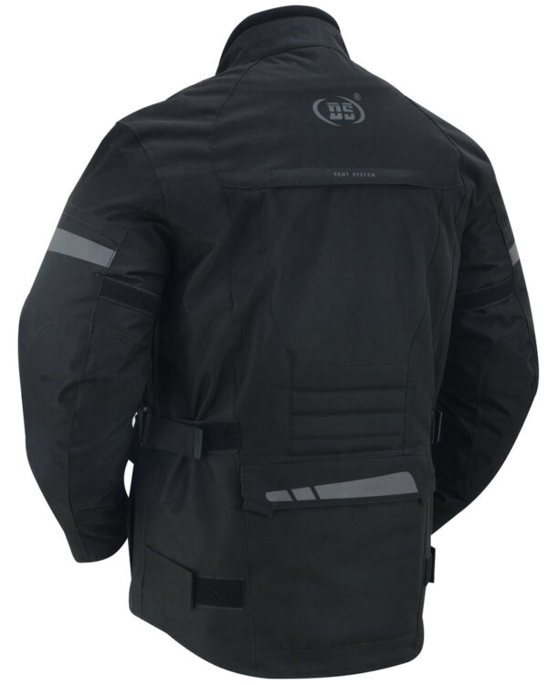 RC4615 Advance Touring Textile Motorcycle Jacket for Men - Black - Image 6