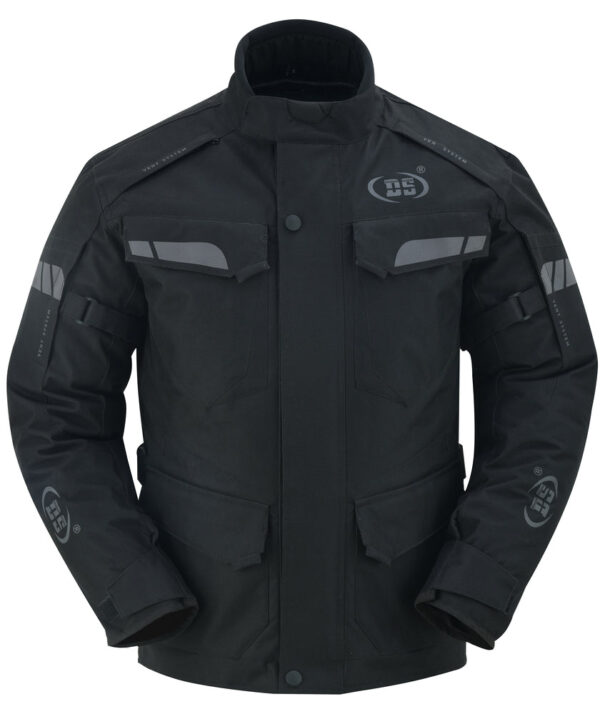RC4615 Advance Touring Textile Motorcycle Jacket for Men - Black - Image 7