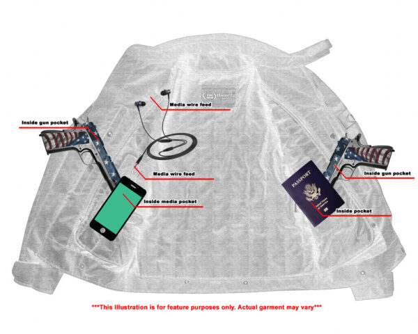 RC4610 Flight Wings - Black Textile Motorcycle Jacket for Men - Image 5
