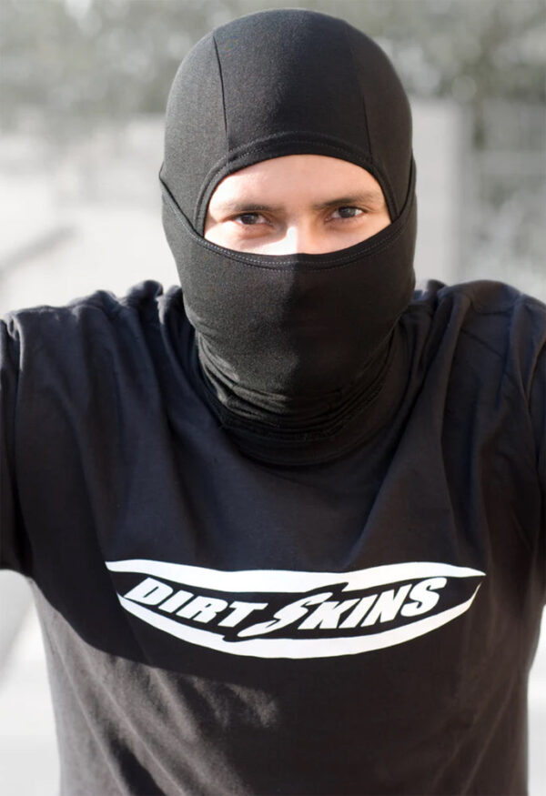 BLCLV028 Lightweight Balaclava Deluxe- Black - Image 3