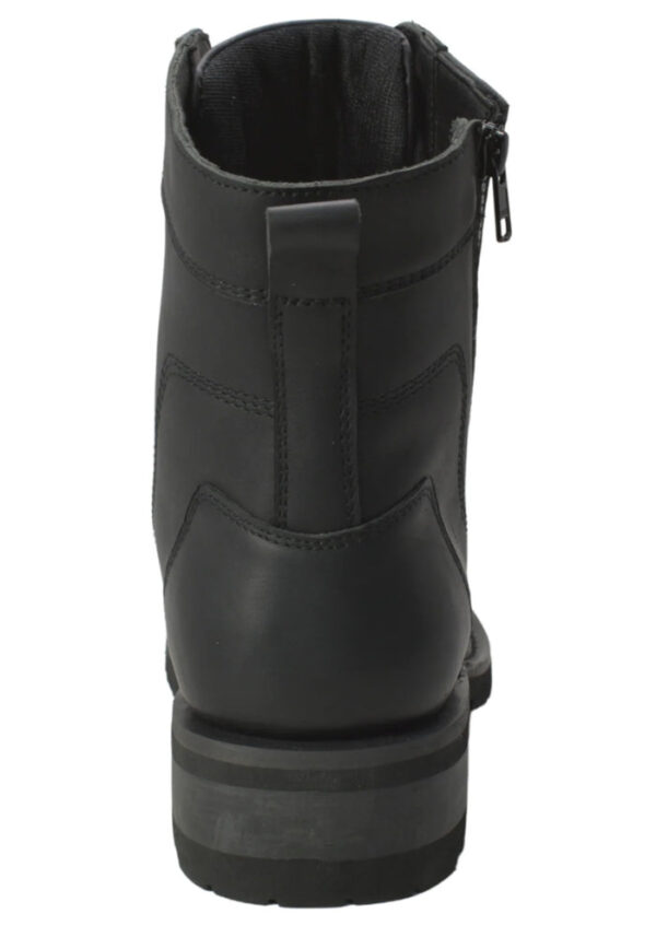 8650 Women's Zipper Biker Boot - Image 4