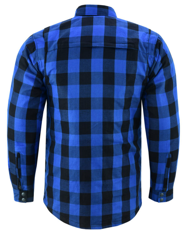 RC4674 Armored Flannel Shirt - Blue - Image 6